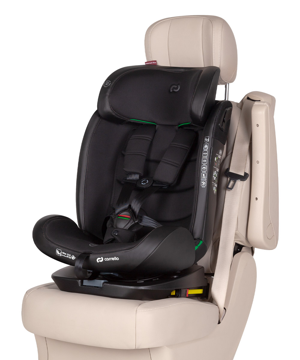 Автокресло Asteroid i-Size 2026 До роста 105 см (примерно 18 кг) используются ремни автокресла, после используются штатные автомобильные ремни безопасности.